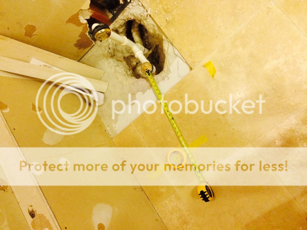 Moving Tub Drain in Concrete Foundation Couple ?'s DIY Home